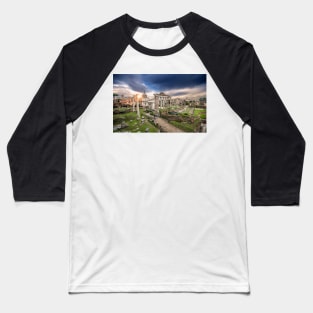 Roman Forum in Rome, Italy, also known as Foro di Cesare Baseball T-Shirt